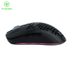 7D 2.4G Bluetooth Dual Mode Ultra-Light Hollow Rechargeable Wireless Mouse Gaming for Desktop and Laptop