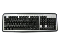 Multimedia Keyboard with 10 Hot Keys