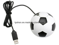 USB Mouse of Round Design Like Ball