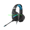 Hot Sell Computer Gaming Headset with USB and 3.5 Audio Port, Single Color Lighting