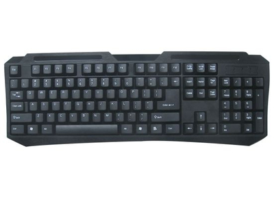 Wired Standard Keyboard with Simple Design for Computer
