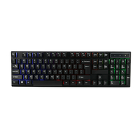 New Cheap backlit set 104 keys OEM keyboard gamer rainbow LED RGB wired pc computer gaming keyboard