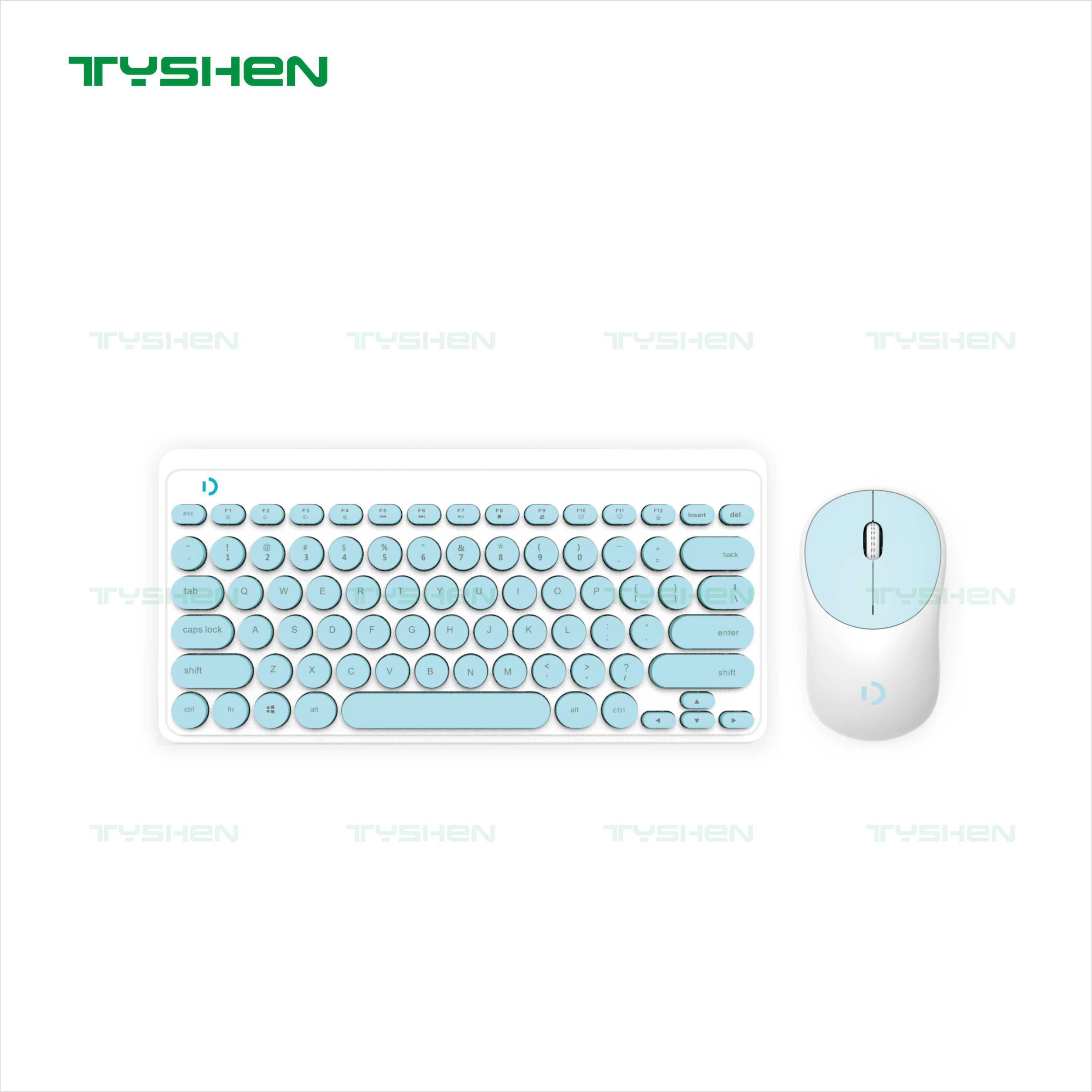 Quiet and Comfortable 2.4G Wireless Keyboard and Mouse Combo, Suitable for Business Office, Laptop