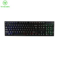 Cheapest Model For Backlit Gaming Keyboard,Floating Design,Gap Lighting Only
