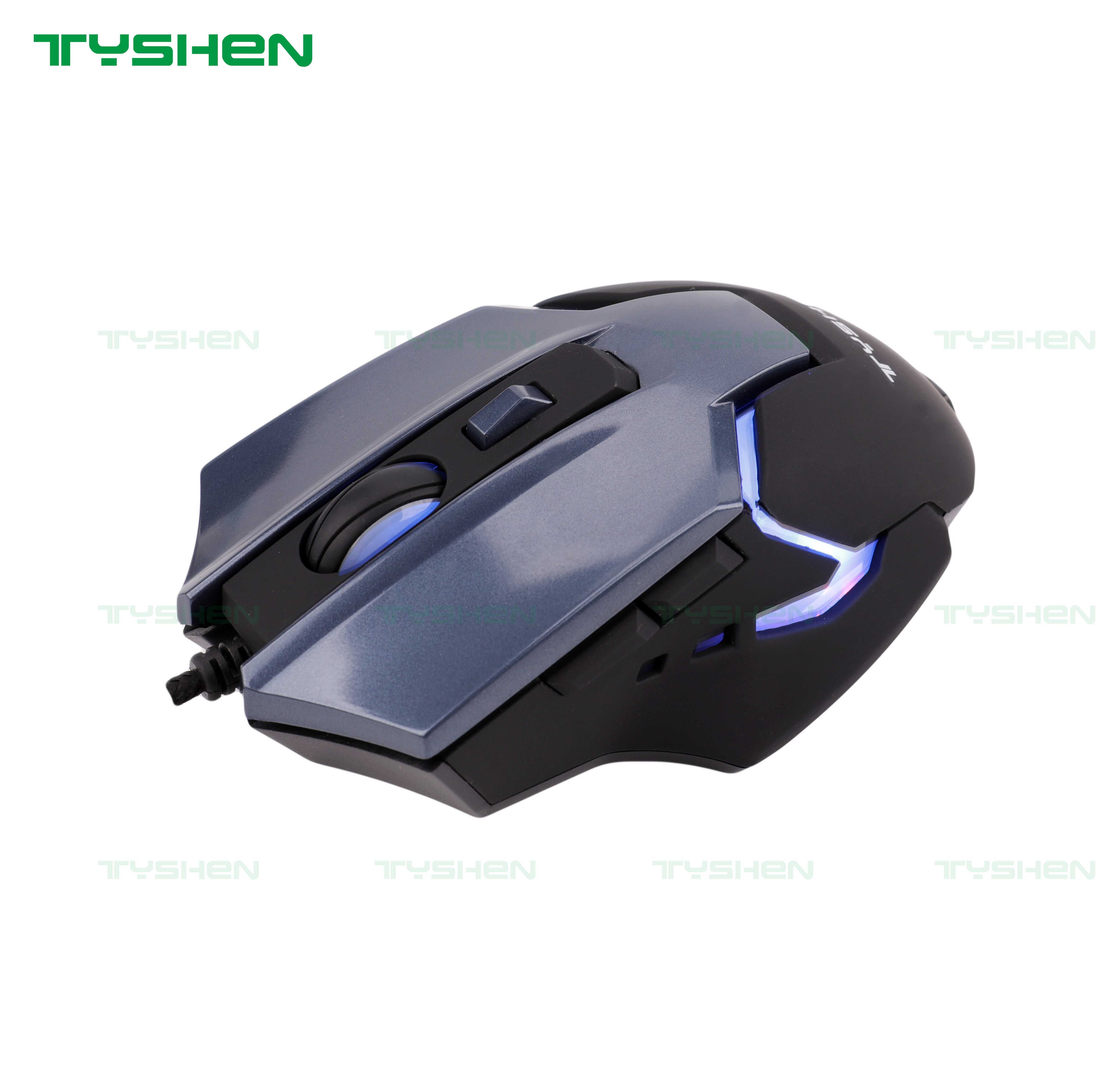 Computer Mouse/USB Wired Gaming Mice for PC Mouse Msg-X1 Gaming Mouse 7 Buttons 3200 Dpi Black