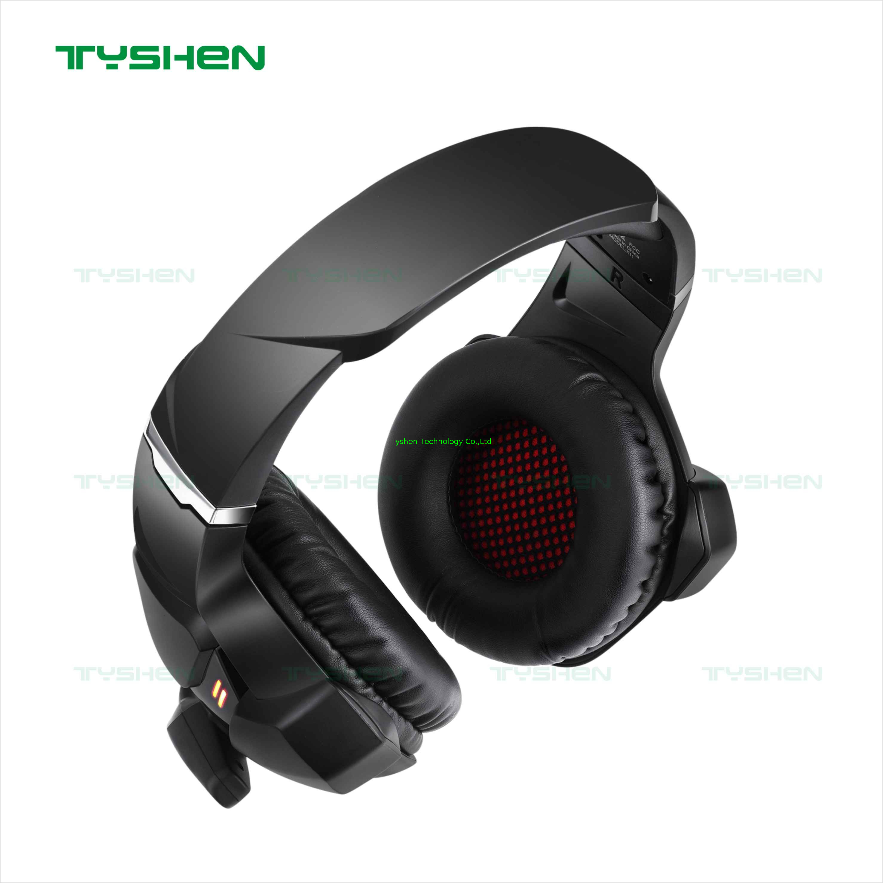 Hot Sell Computer Gaming Headset with USB and 3.5 Audio Port, RGB Lighting