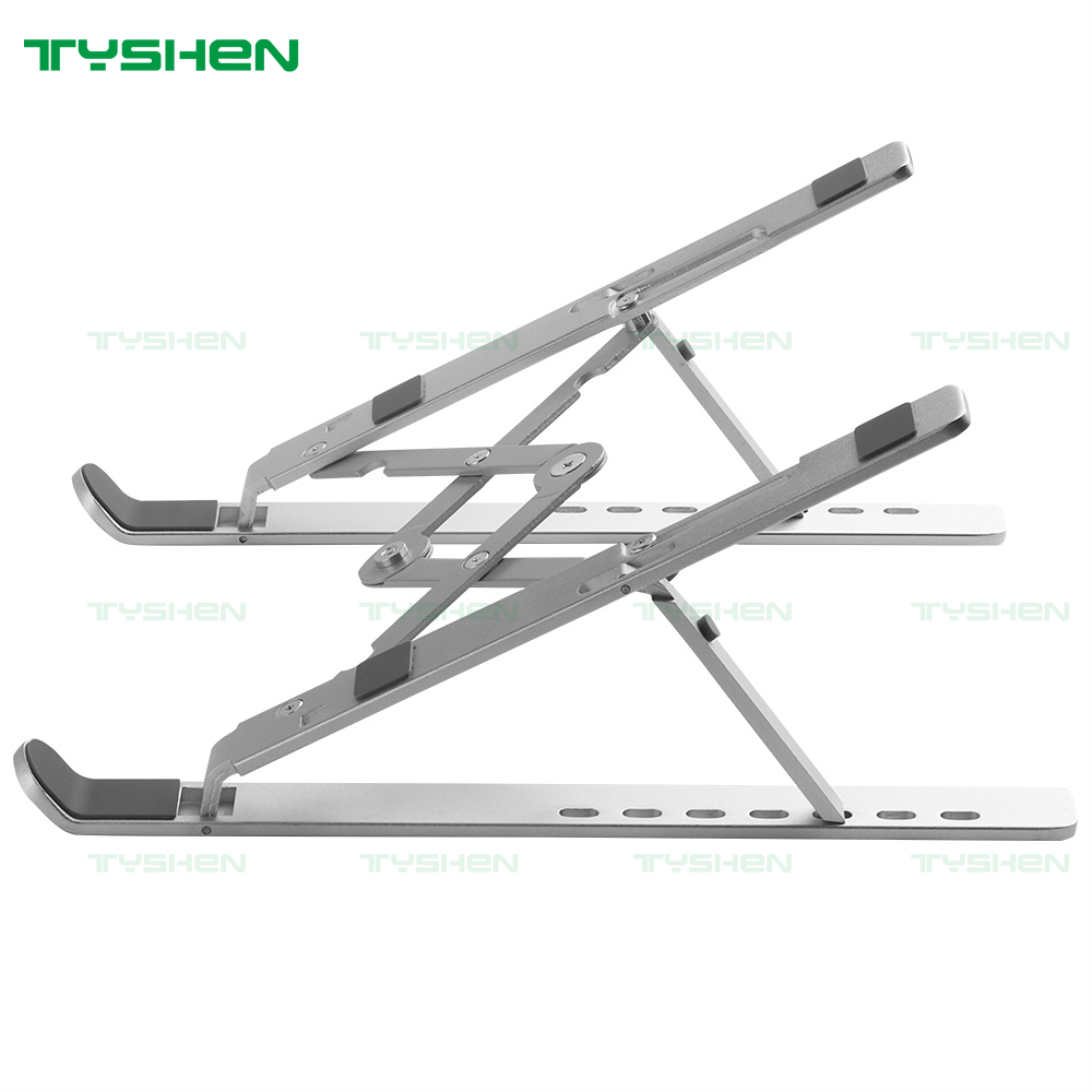 Laptop Stand Foldable, Dual-X Shape,Height Adjustable 6 Steps