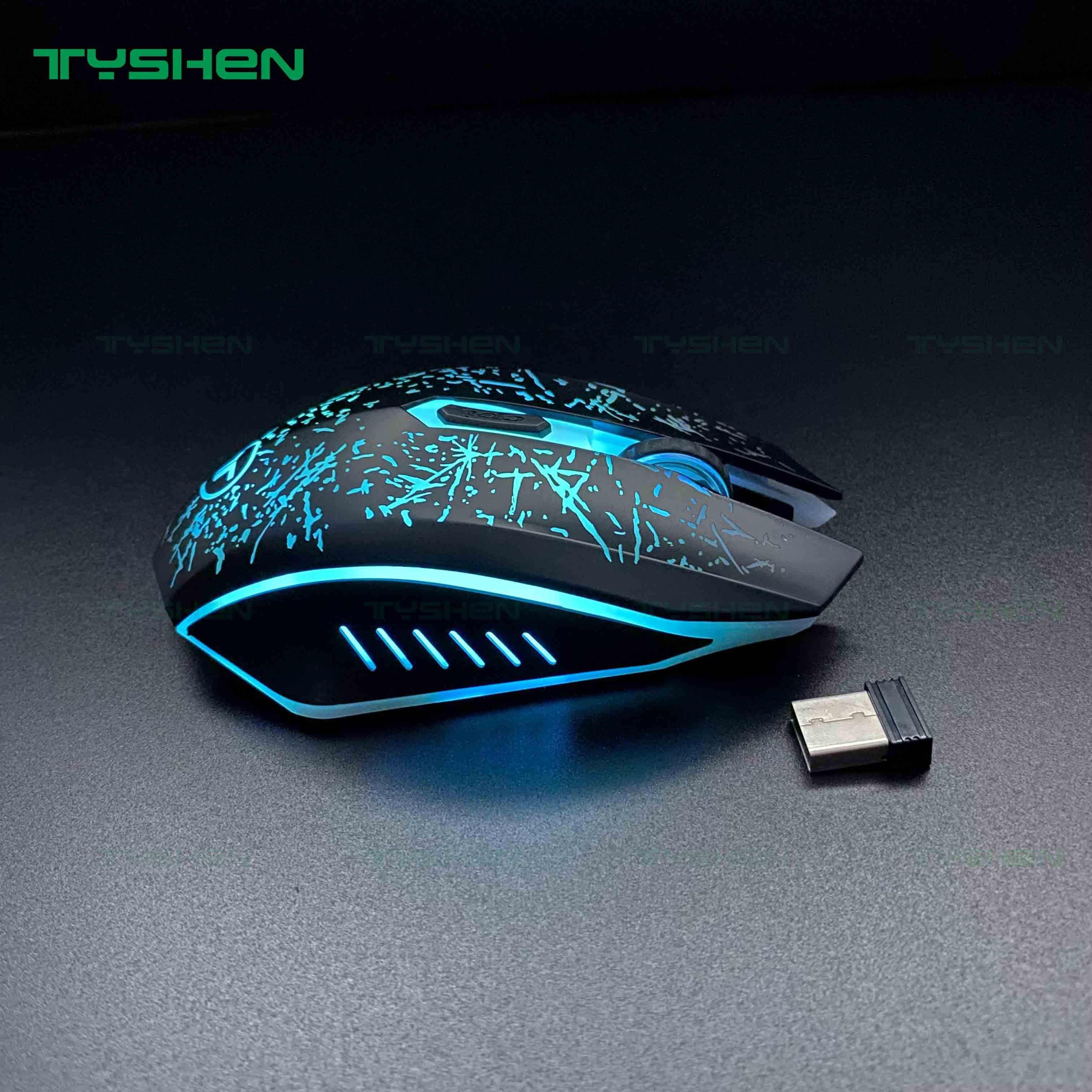 Hot Sale Wireless Gaming Mouse of 6 Buttons,800/1200/1600 DPI