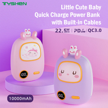 Cute Power Bank Quick Charge 10000mAh 22.5W Pd20W Pd18W Compatible